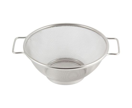 Дуршлаг Mallony Macaroni из нержавеющей стали с боковыми ручками диаметр 22 см 985513 