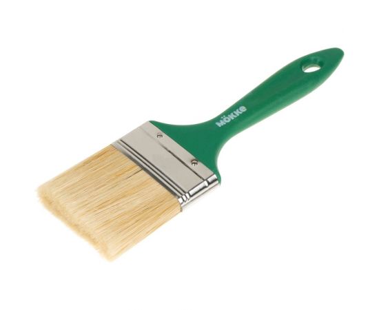 Плоская кисть для всех видов ЛКМ ООО Гранд Пак mokke standart 50 мм, пластиковая ручка, смешанная щетина 8505 
