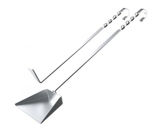 Набор кочерга-Совок GRILLUX Stainless ВЗР2255Ш  