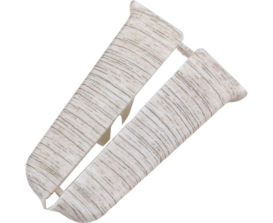 Торцевые заглушки для плинтуса DECONIKA (70 мм; 253 Ясень серый; 2 шт.) Д-П70-Тп-Ф1 253 ЯСН СЕР 