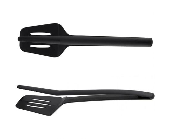 Кухонные щипцы Mallony Ordinario нейлон черный размер 30x7x5 см 008675 