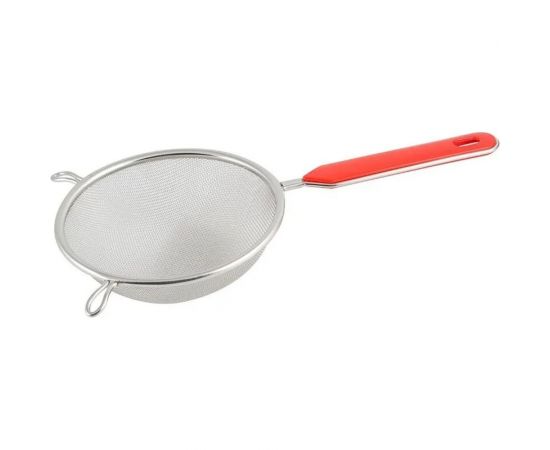 Дуршлаг Mallony Tagliatelle из нержавеющей стали с пластиковой ручкой, диаметр 14 см, размер ячейки 1 мм 985503 