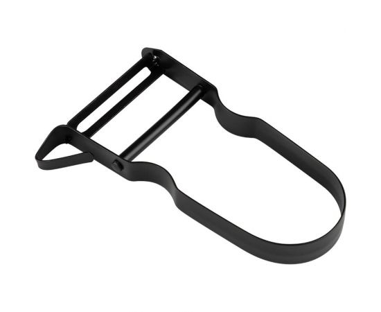 Овощечистка с горизонтальным лезвием Mallony classico nero, нержавеющая сталь, черный, non-stick 105283 