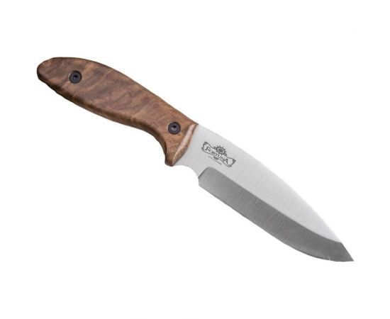 Туристический нож Kizlyar Supreme Fortuna сталь AUS-8 StoneWash рукоять из Кавказского ореха 4650065056953 