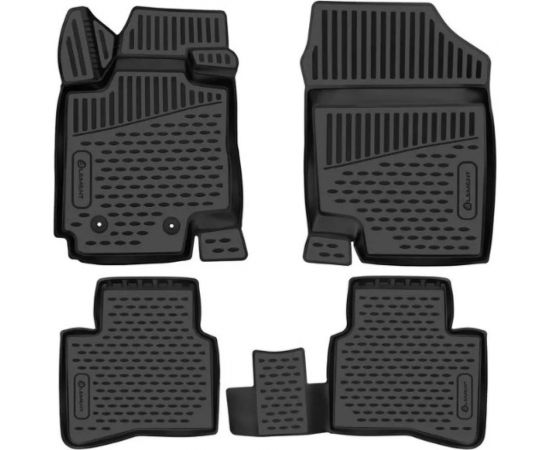 Коврики в салон Element 3D подходят для Москвич 3 2022- внедорожник, 4 шт., полиуретан ELEMENT3DA67535210k 