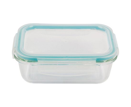 Контейнер Mallony DIAFANO 650 мл из жаропрочного стекла с крышкой из пластмассы прямоугльный, температура -20 до +200 С 005471 – изображение 2