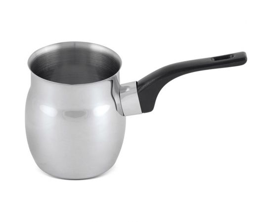 Кофеварка/турка Mallony TURCO 400 мл из нержавеющей стали с бакелитовой ручкой 007008 – изображение 2