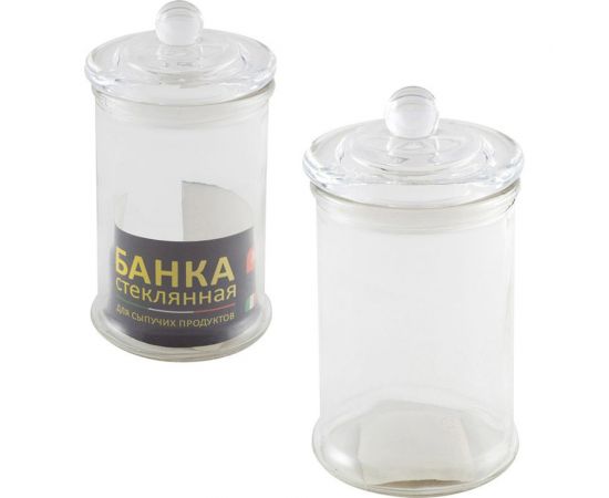 Стеклянная банка для сыпучих продуктов Mallony BANCA с крышкой, объем 0.4 л 003600 – изображение 3