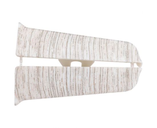 Торцевые заглушки для плинтуса DECONIKA (70 мм; 253 Ясень серый; 2 шт.) Д-П70-Тп-Ф1 253 ЯСН СЕР – изображение 3