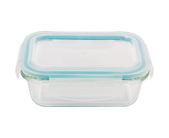 Контейнер Mallony DIAFANO 370 мл из жаропрочного стекла с крышкой из пластика, прямоугльный температура -20 до +200 С 005470 – изображение 3