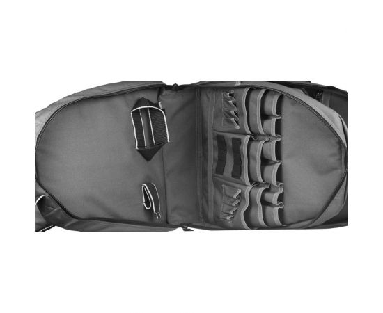 Рюкзак для инструмента KRAFTOOL Industrie 2 отделения, 49 карманов, 430х360х230 мм 38745 – изображение 3