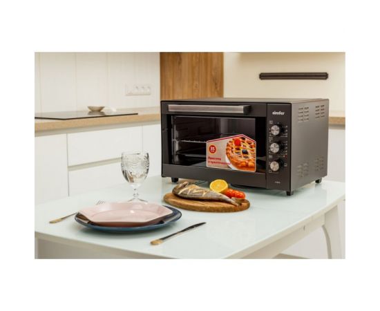 Мини-печь SImfer Classic 5 режимов работы, конвекция, 2 противня M3516 – изображение 4