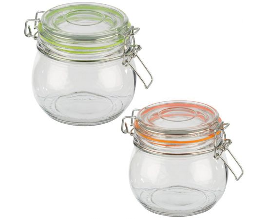 Стеклянная банка с бугельным замком Mallony BRAVO 500 мл 007250 – изображение 4