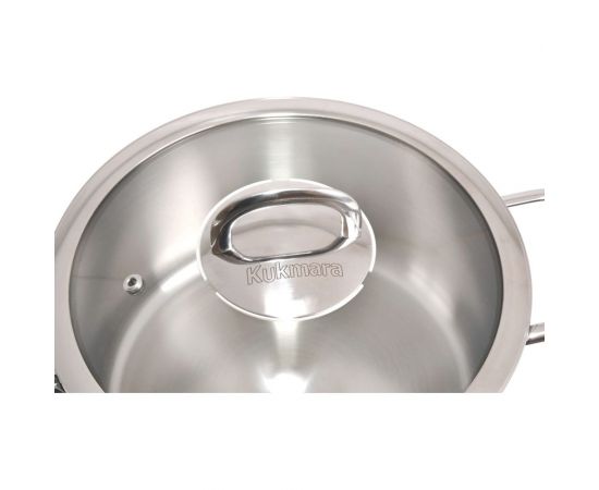 Кастрюля Kukmara SAFIA 1.2 л, 16 см, со стеклянной крышкой SF-CA1216G – изображение 4