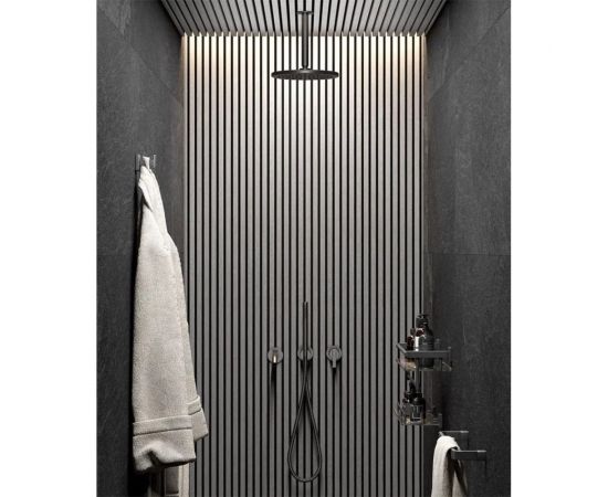 Рейка интерьерная ударопрочная влагостойкая Decor-Dizayn дуб беленый 40x15x3000 мм 618-89SH – изображение 6