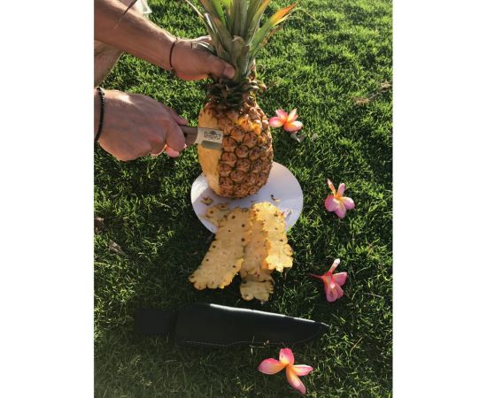 Туристический нож Kizlyar Supreme Fortuna сталь AUS-8 StoneWash рукоять из Кавказского ореха 4650065056953 – изображение 7