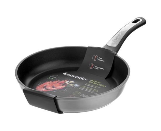 Cковорода Esprado Acero 28x5.5, алюминий, антипригарное покрытие, индукция ACET28SE103 
