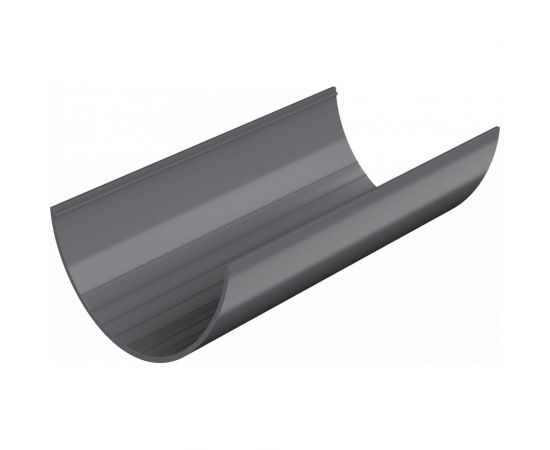 Желоб Технониколь (ПВХ; серый; глянец; 3 м; 1 шт) TN563107 