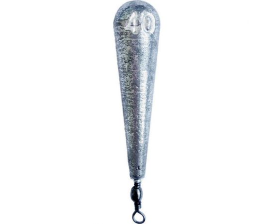 Груз Капля, отводной поводок, 40 г, 5шт./уп. 04-028-08 