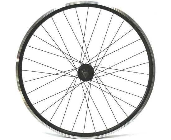 Переднее колесо Black Aqua 27.5"", двойной алюминиевый обод, гайки, D-brake WSM-27FD 