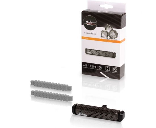 Ароматизатор на дефлектор Airline VIP черный лед AFVIP045 