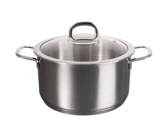 Кастрюля Kukmara SAFIA 4 л, 22 см, со стеклянной крышкой SF-CA4022G 