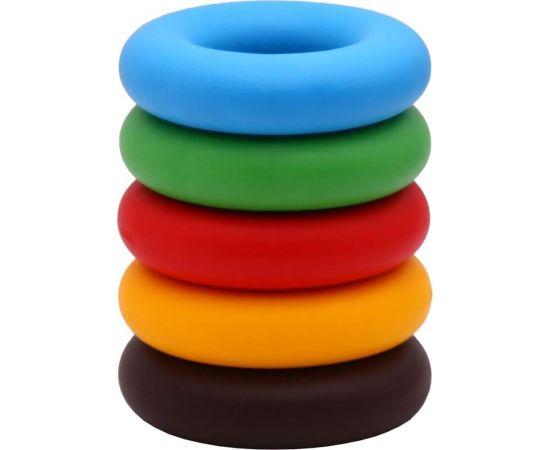 Кистевой эспандер для рук FORTIUS 5 шт, 10 кг, 20 кг, 30 кг, 40 кг, 50 кг H180701-1020304050SETM 