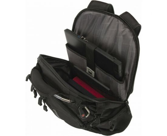 Универсальный рюкзак GERMANIUM S-01 с отделением для ноутбука, влагостойкий, черный, 226947 – изображение 11