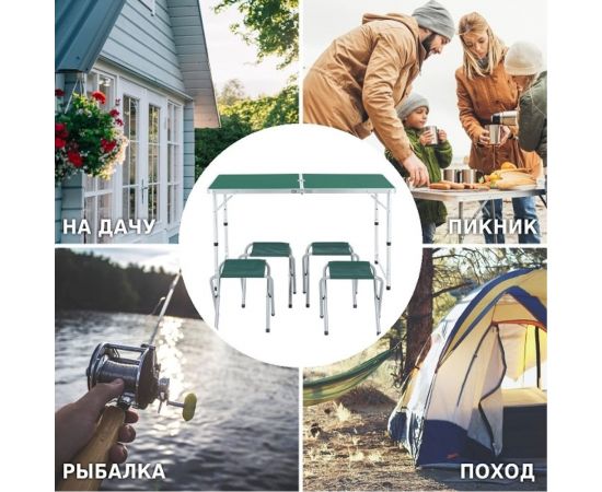 Набор мебели для пикника Green glade зеленый M790-3 – изображение 12