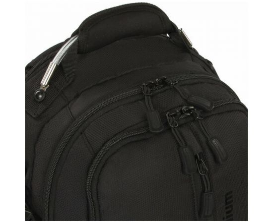 Универсальный рюкзак GERMANIUM S-01 с отделением для ноутбука, влагостойкий, черный, 226947 – изображение 15
