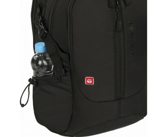 Универсальный рюкзак GERMANIUM S-01 с отделением для ноутбука, влагостойкий, черный, 226947 – изображение 19