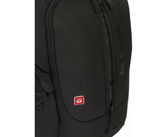 Универсальный рюкзак GERMANIUM S-01 с отделением для ноутбука, влагостойкий, черный, 226947 – изображение 20