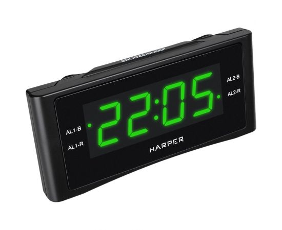 Радиобудильник HARPER HCLK-1006 green led H00002208 – изображение 2