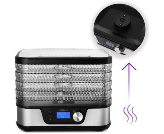 Сушилка для овощей и фруктов KITFORT КТ-1918 – изображение 2