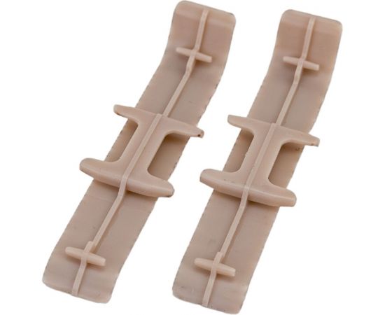 Соединитель для плинтуса DECONIKA (70 мм, 215 Дуб снежный, 2 шт.) Д-П70-С-Ф2 215 ДУБ СНЖ – изображение 2