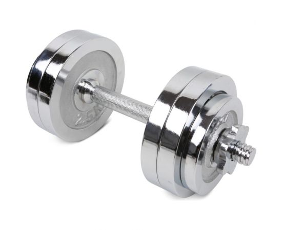 Наборная гантель Iron People хром, 15кг IR92049 – изображение 2