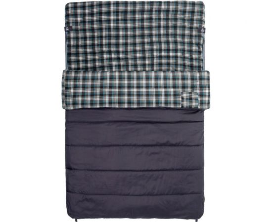 Двухместный спальный мешок с фланелью Jungle Camp Fargo Double серый 70959 – изображение 2