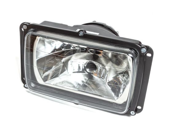 Фара АВТОЭЛЕКТРИКА (12081) КАМАЗ/МАЗ/ГАЗ-3102/УАЗ-3160, гладкое стекло, с ДХО (ФГ014 АЕ) 36.3775-20 – изображение 2