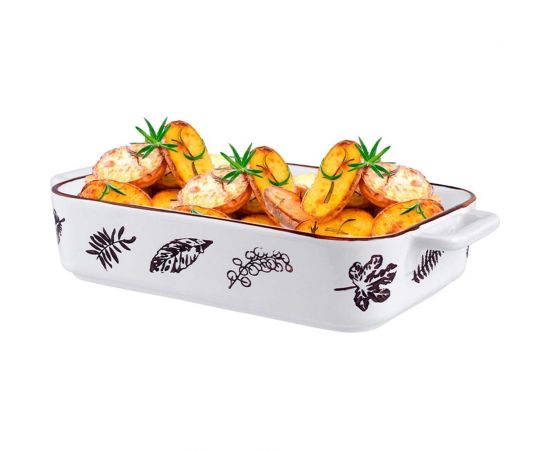 Форма для запекания JEWEL Герда 27 см, фарфор ПП00020-08 – изображение 2