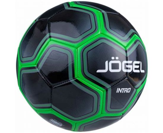 Футбольный мяч Jogel Intro №5, черный BC20 1/30 УТ-00017589 – изображение 2