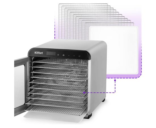 Сушилка для овощей и фруктов KITFORT КТ-1947 – изображение 3