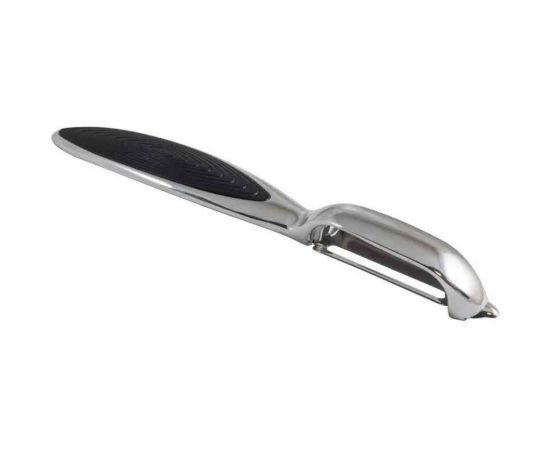 Овощечистка Mallony MODERNO с вертикальным лезвием, прорезиненная ручка, 984044 – изображение 3