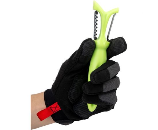 Овощечистка Mallony SEMPLICE с двумя вертикальными лезвиями, пластиковая ручка 008415 – изображение 5