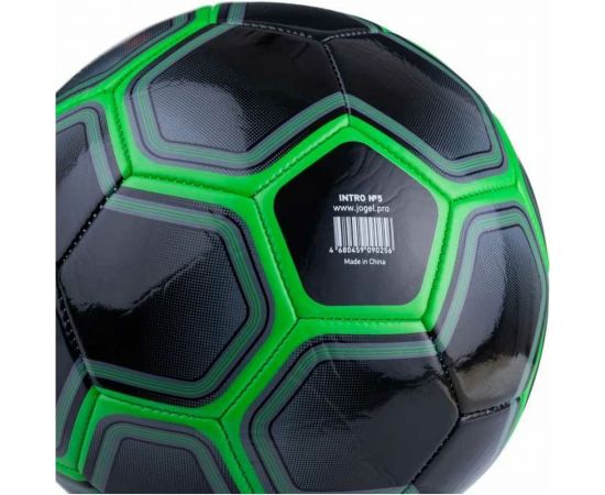 Футбольный мяч Jogel Intro №5, черный BC20 1/30 УТ-00017589 – изображение 5