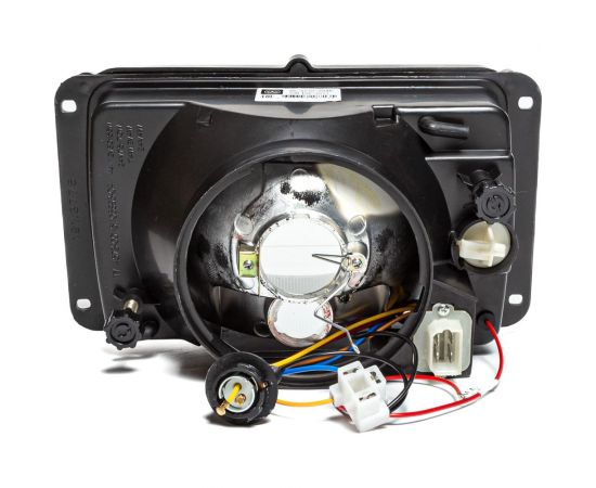 Фара АВТОЭЛЕКТРИКА (12081) КАМАЗ/МАЗ/ГАЗ-3102/УАЗ-3160, гладкое стекло, с ДХО (ФГ014 АЕ) 36.3775-20 – изображение 5