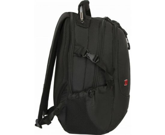 Универсальный рюкзак GERMANIUM S-01 с отделением для ноутбука, влагостойкий, черный, 226947 – изображение 5