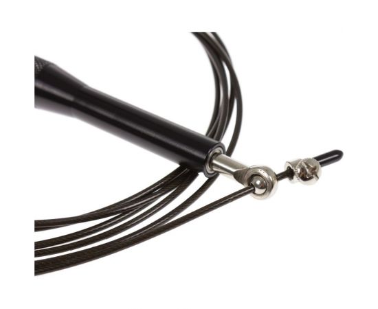 Скоростная металлическая скакалка BRADEX черная SF 0460 – изображение 7