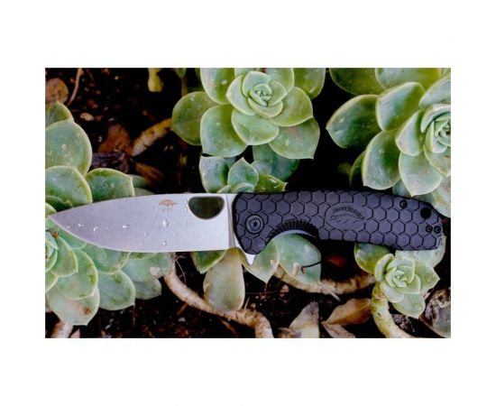 Нож Honey Badger Flipper D2 L с черной рукоятью HB1008 – изображение 7