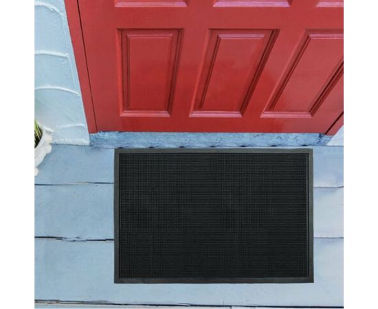 Грязесборный входной резиновый фактурный коврик LAIMA EXPERT 60x90 см 607817 – изображение 8