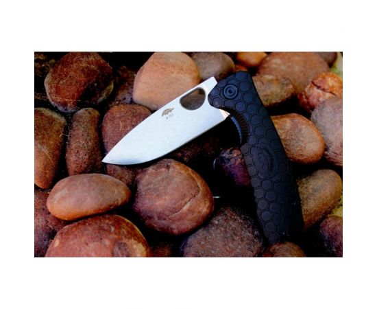 Нож Honey Badger Flipper D2 L с черной рукоятью HB1008 – изображение 9